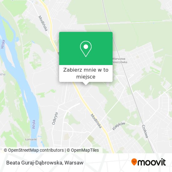 Mapa Beata Guraj-Dąbrowska