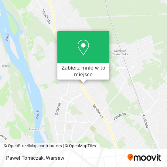 Mapa Paweł Tomiczak