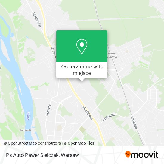 Mapa Ps Auto Paweł Sielczak