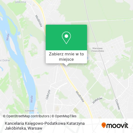 Mapa Kancelaria Księgowo-Podatkowa Katarzyna Jakóbińska