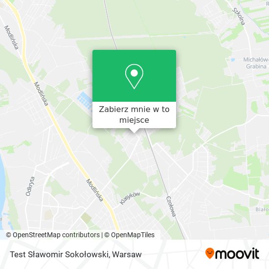 Mapa Test Sławomir Sokołowski