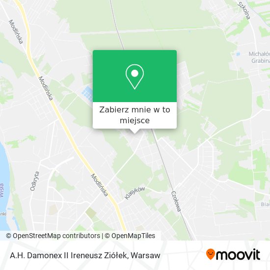 Mapa A.H. Damonex II Ireneusz Ziółek