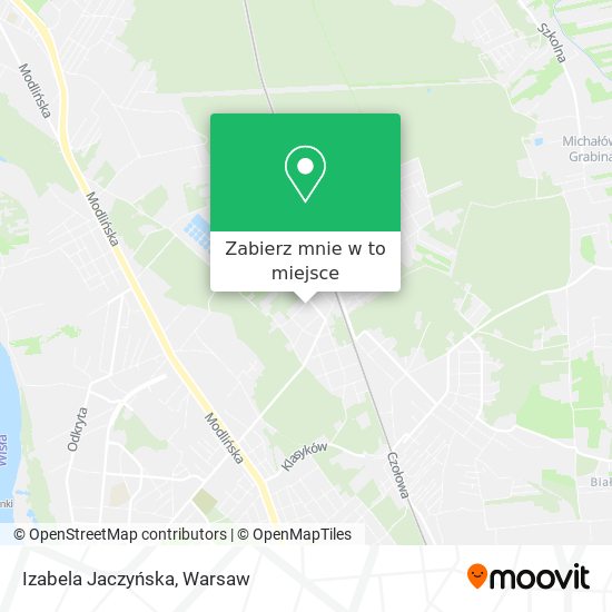 Mapa Izabela Jaczyńska