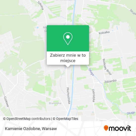 Mapa Kamienie Ozdobne