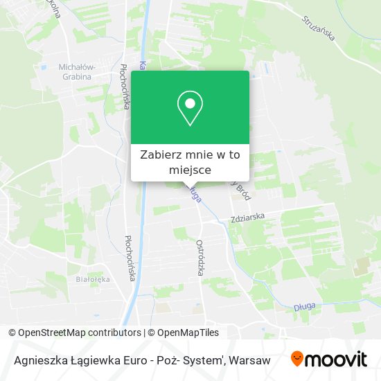 Mapa Agnieszka Łągiewka Euro - Poż- System'