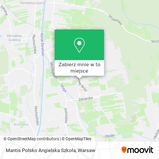 Mapa Mantis Polsko Angielska Szkoła