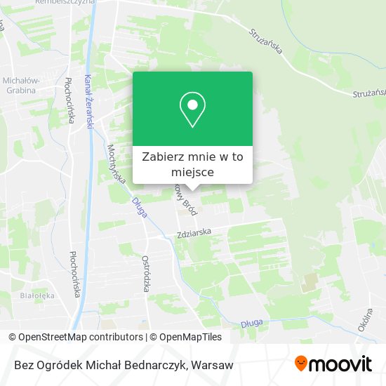 Mapa Bez Ogródek Michał Bednarczyk