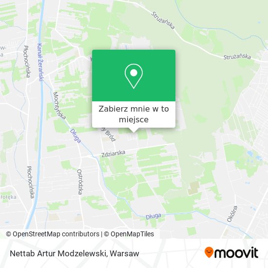 Mapa Nettab Artur Modzelewski