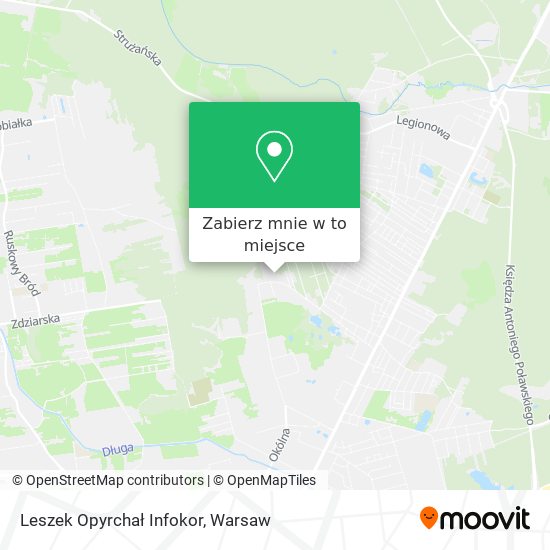 Mapa Leszek Opyrchał Infokor