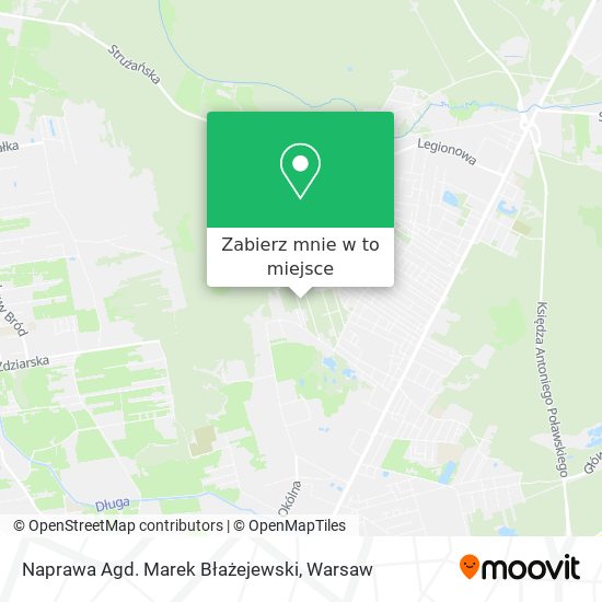 Mapa Naprawa Agd. Marek Błażejewski