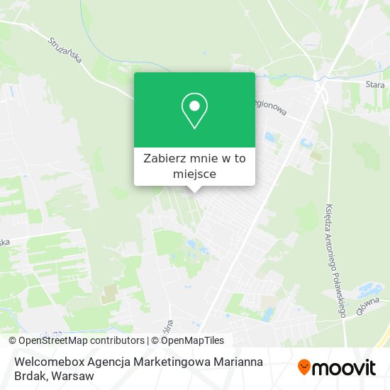 Mapa Welcomebox Agencja Marketingowa Marianna Brdak