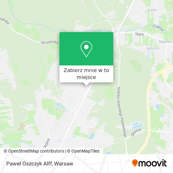 Mapa Paweł Oszczyk Alff