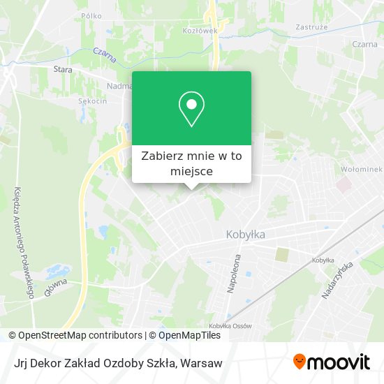 Mapa Jrj Dekor Zakład Ozdoby Szkła