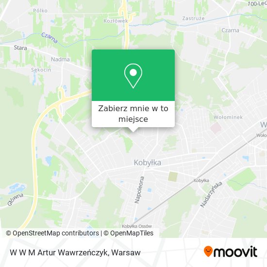 Mapa W W M Artur Wawrzeńczyk