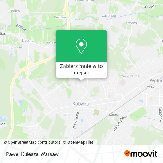 Mapa Paweł Kulesza