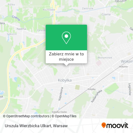 Mapa Urszula Wierzbicka Ulkart