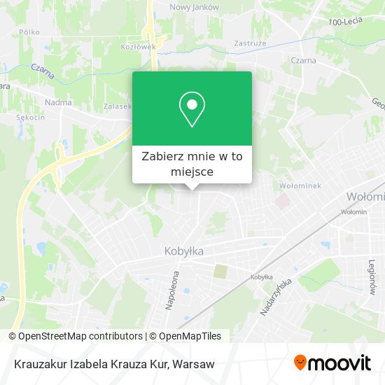 Mapa Krauzakur Izabela Krauza Kur