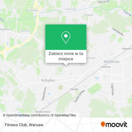 Mapa Fitness Club