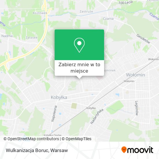 Mapa Wulkanizacja Boruc