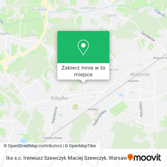 Mapa Iks s.c. Ireneusz Szewczyk Maciej Szewczyk