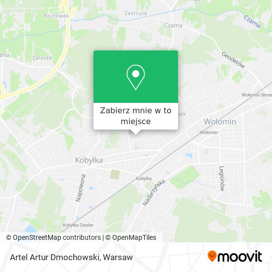 Mapa Artel Artur Dmochowski