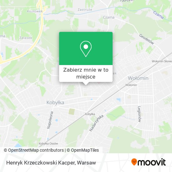 Mapa Henryk Krzeczkowski Kacper