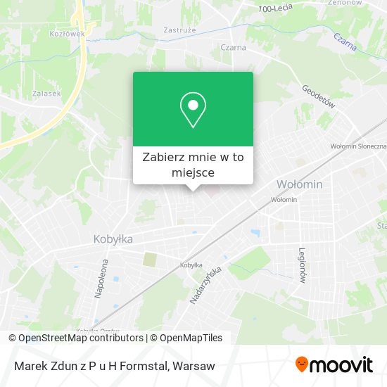 Mapa Marek Zdun z P u H Formstal