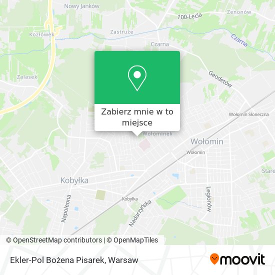 Mapa Ekler-Pol Bożena Pisarek