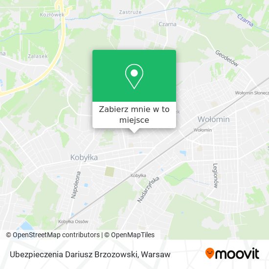 Mapa Ubezpieczenia Dariusz Brzozowski