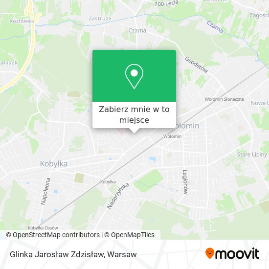 Mapa Glinka Jarosław Zdzisław