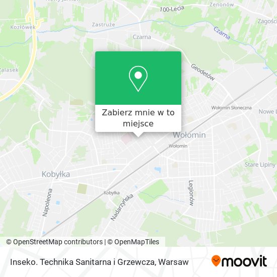 Mapa Inseko. Technika Sanitarna i Grzewcza