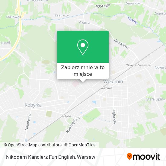 Mapa Nikodem Kanclerz Fun English