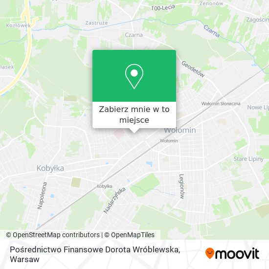 Mapa Pośrednictwo Finansowe Dorota Wróblewska