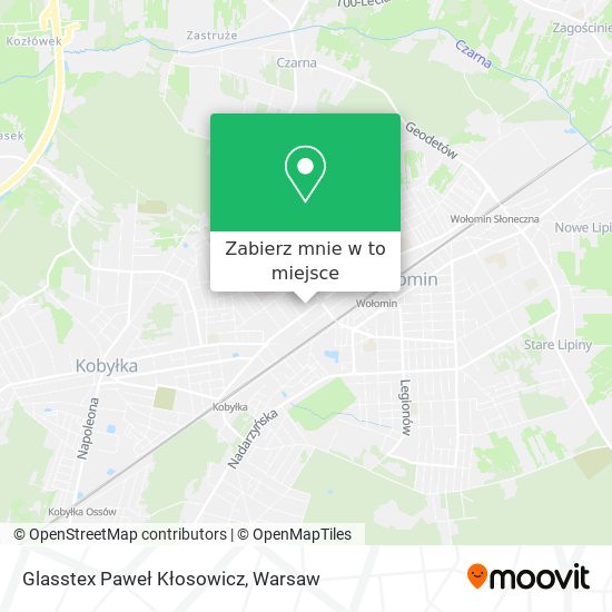 Mapa Glasstex Paweł Kłosowicz