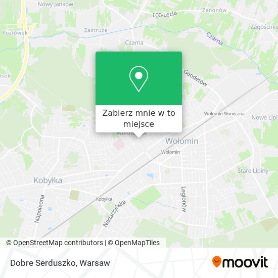 Mapa Dobre Serduszko