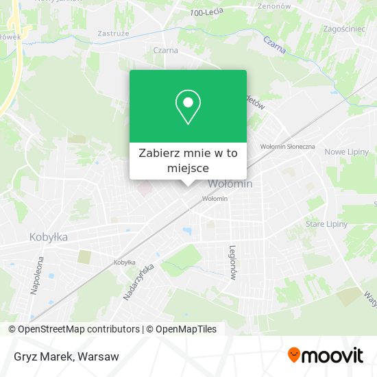 Mapa Gryz Marek