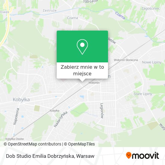 Mapa Dob Studio Emilia Dobrzyńska