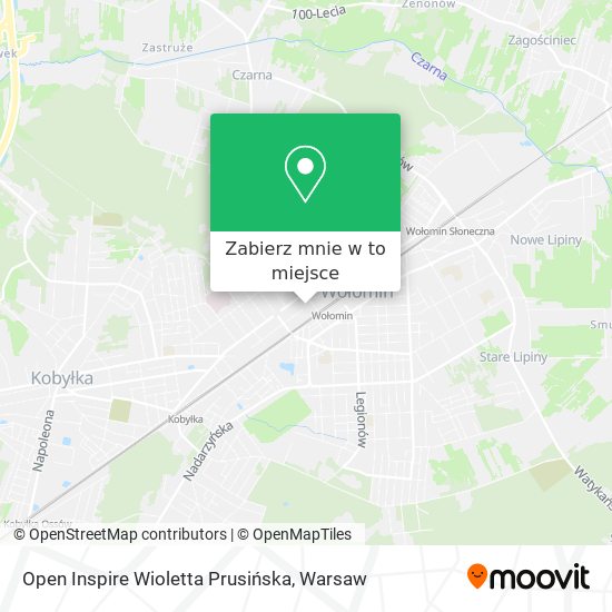 Mapa Open Inspire Wioletta Prusińska