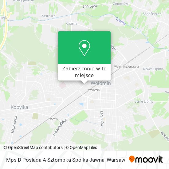 Mapa Mps D Poslada A Sztompka Spolka Jawna