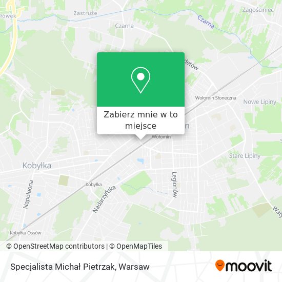 Mapa Specjalista Michał Pietrzak