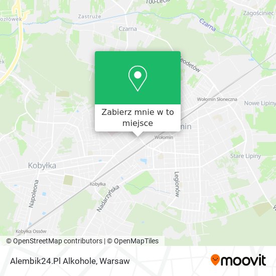 Mapa Alembik24.Pl Alkohole