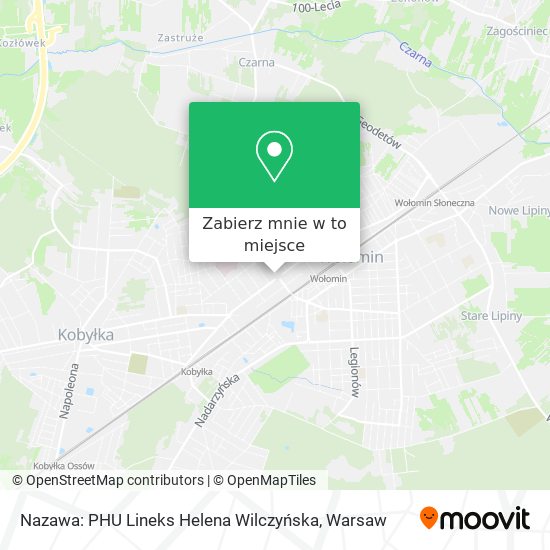 Mapa Nazawa: PHU Lineks Helena Wilczyńska