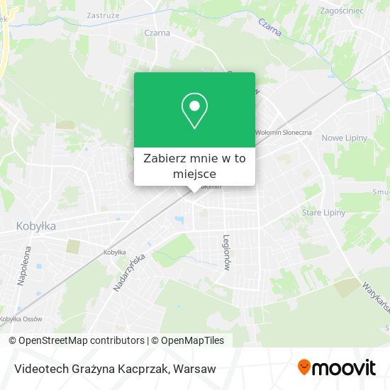 Mapa Videotech Grażyna Kacprzak