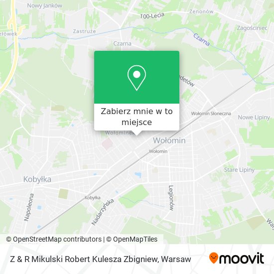 Mapa Z & R Mikulski Robert Kulesza Zbigniew