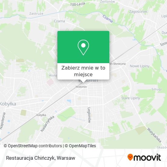 Mapa Restauracja Chińczyk