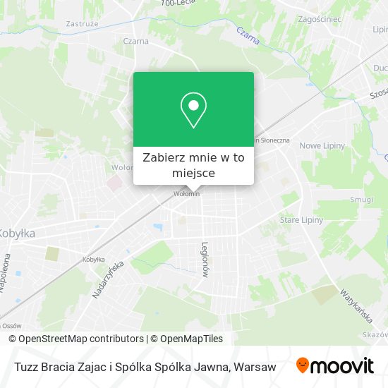 Mapa Tuzz Bracia Zajac i Spólka Spólka Jawna