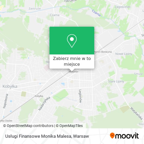 Mapa Usługi Finansowe Monika Malesa