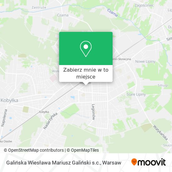 Mapa Galińska Wiesława Mariusz Galiński s.c.