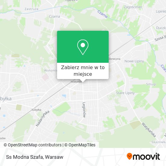 Mapa Ss Modna Szafa