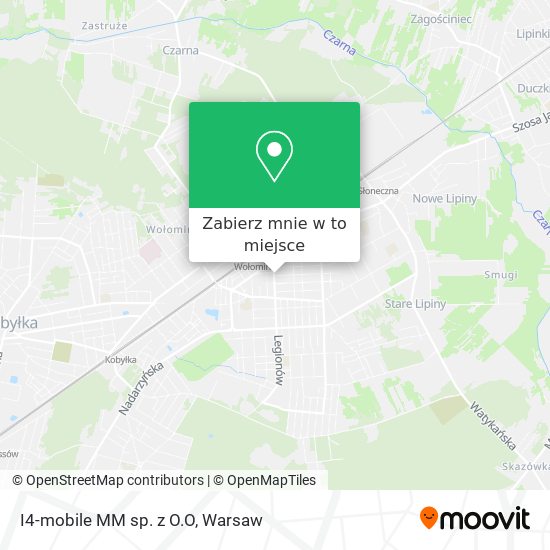 Mapa I4-mobile MM sp. z O.O